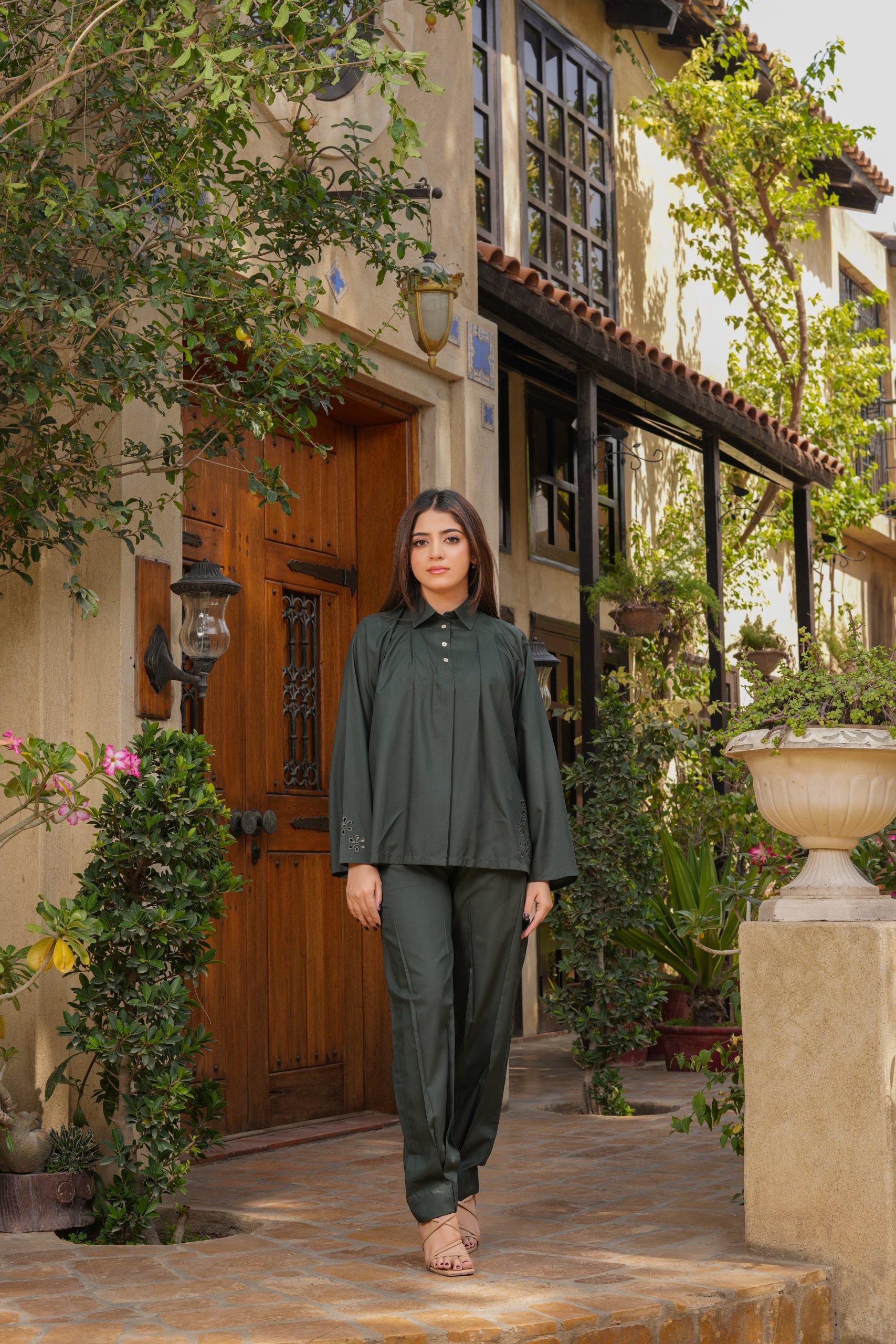 EMERALD - Embroidered Co-Ord Set (1)