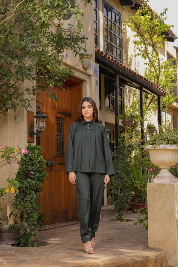 EMERALD Embroidered Co Ord Set 1 Scaled Dress