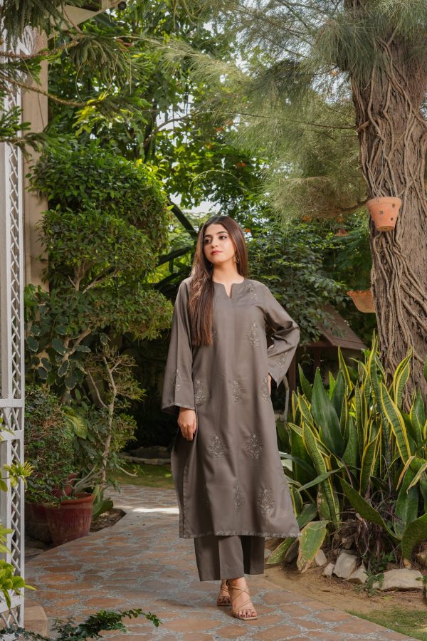 MINK Embroidered Co Ord Set 1 Scaled Dress